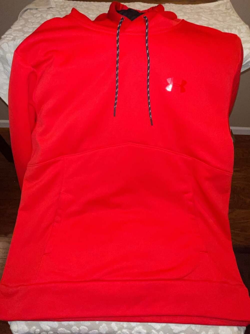 Under Armour Storm Armour Fleece Pullover Hoodie Red Men's XL